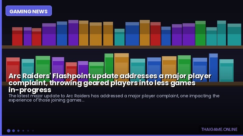Arc Raiders' Flashpoint update addresses a major player complaint, throwing geared players into less games in-progress