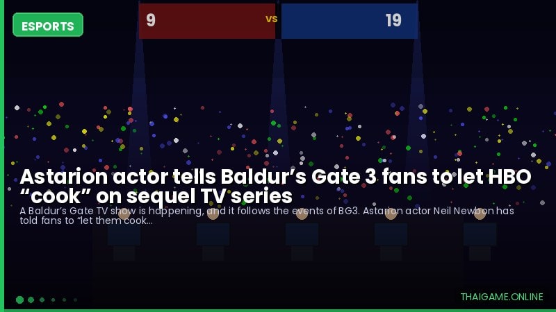 Astarion actor tells Baldur’s Gate 3 fans to let HBO “cook” on sequel TV series