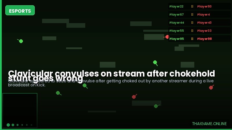 Clavicular convulses on stream after chokehold stunt goes wrong
