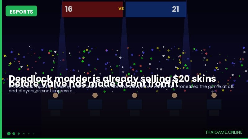 Deadlock modder is already selling $20 skins before Valve has made a cent from it