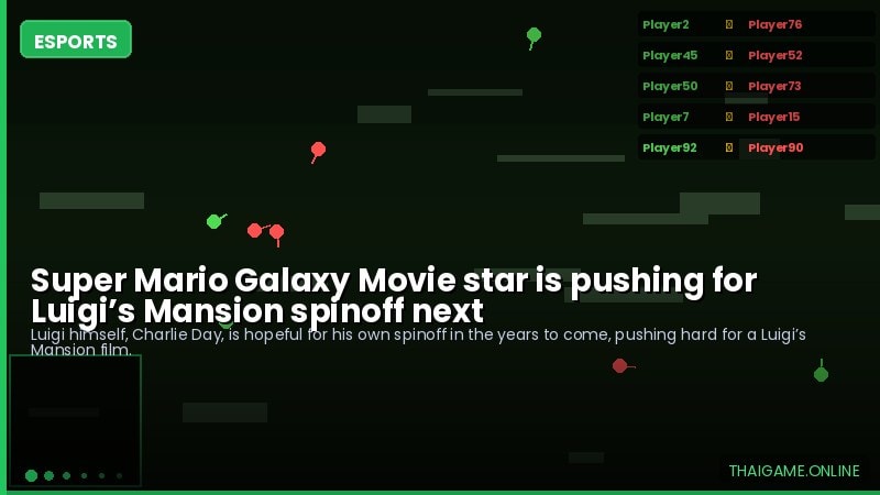 Super Mario Galaxy Movie star is pushing for Luigi’s Mansion spinoff next