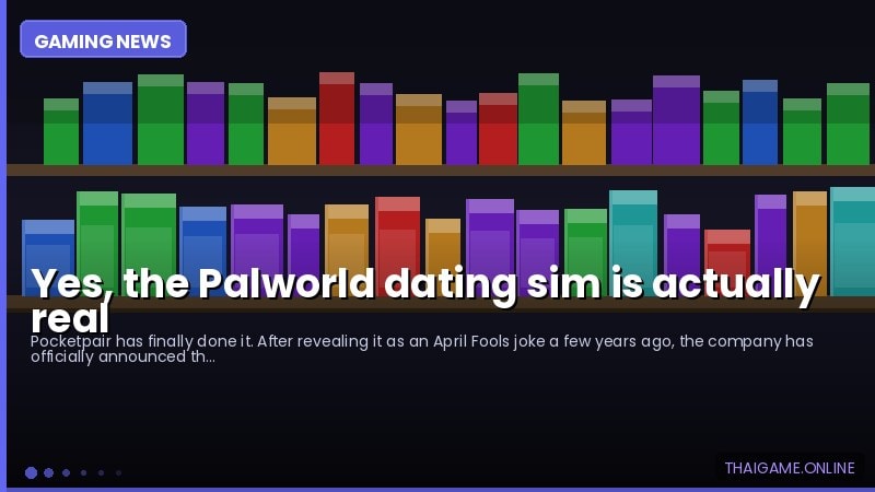 Yes, the Palworld dating sim is actually real