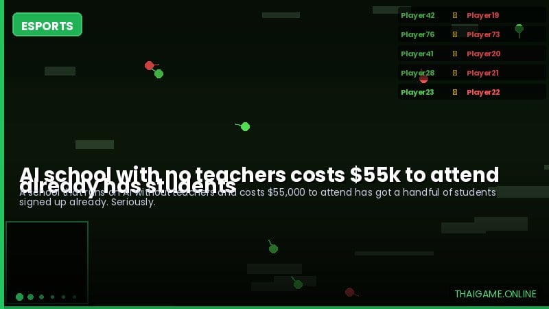 AI school with no teachers costs $55k to attend already has students