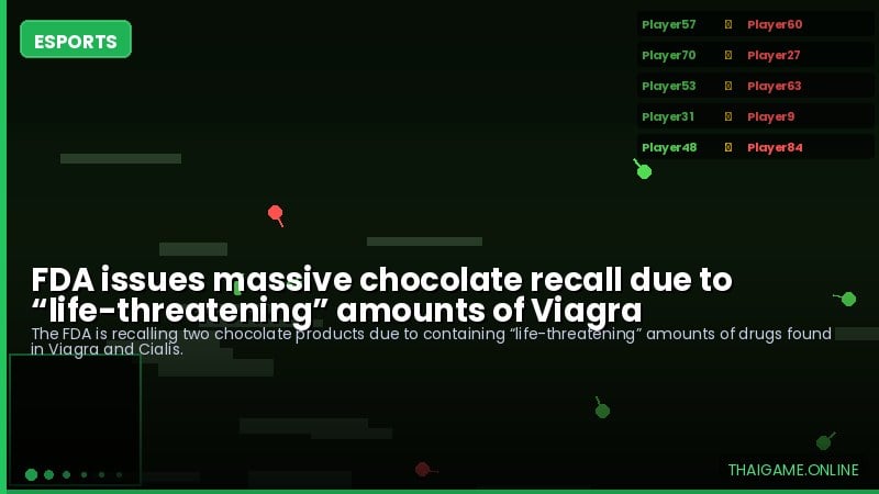 FDA issues massive chocolate recall due to “life-threatening” amounts of Viagra