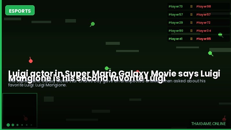 Luigi actor in Super Mario Galaxy Movie says Luigi Mangione is his second favorite Luigi