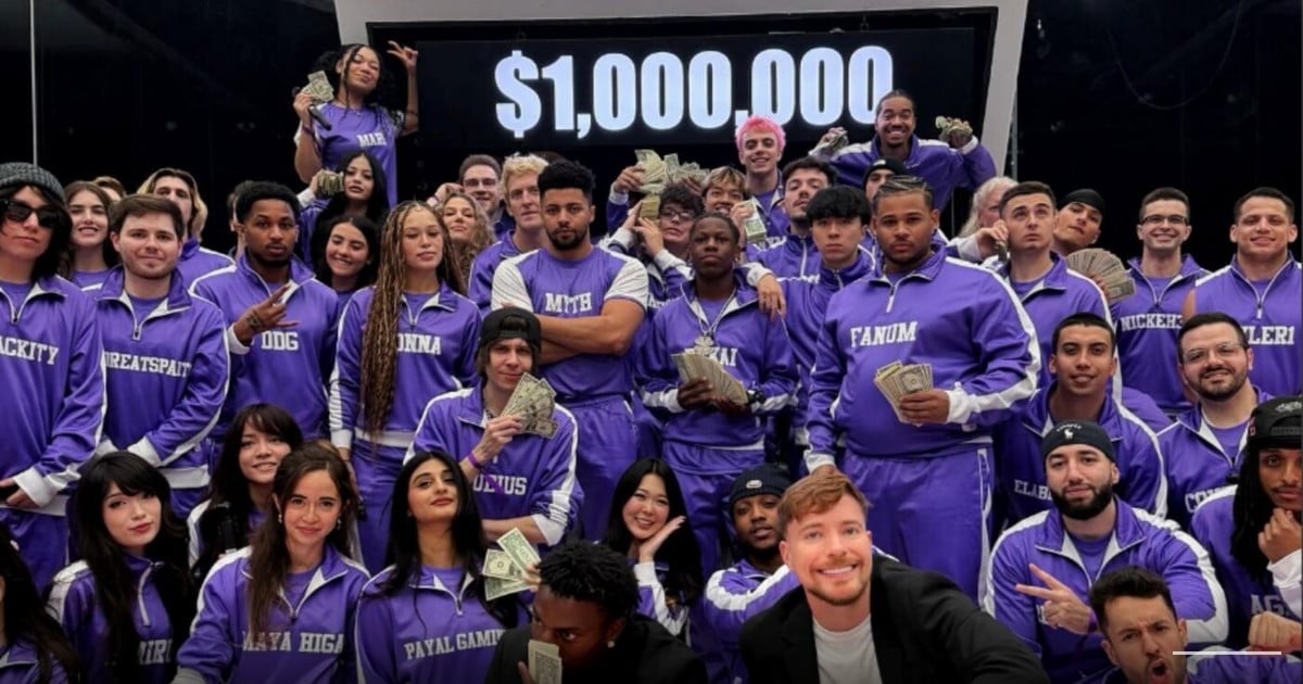 MrBeast pits 50 streamers against each other with final four competing for $1M live