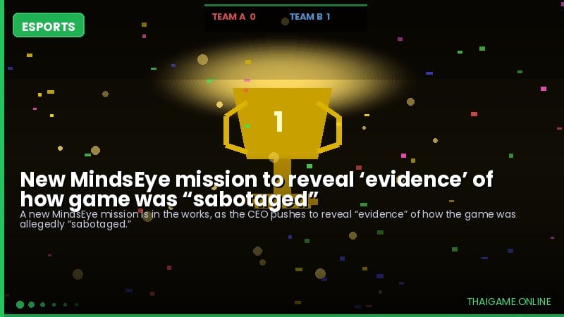New MindsEye mission to reveal ‘evidence’ of how game was “sabotaged”