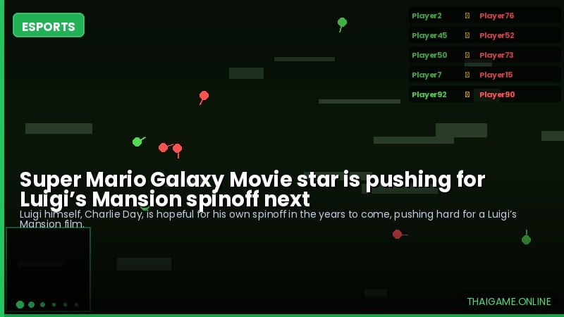 Super Mario Galaxy Movie star is pushing for Luigi’s Mansion spinoff next