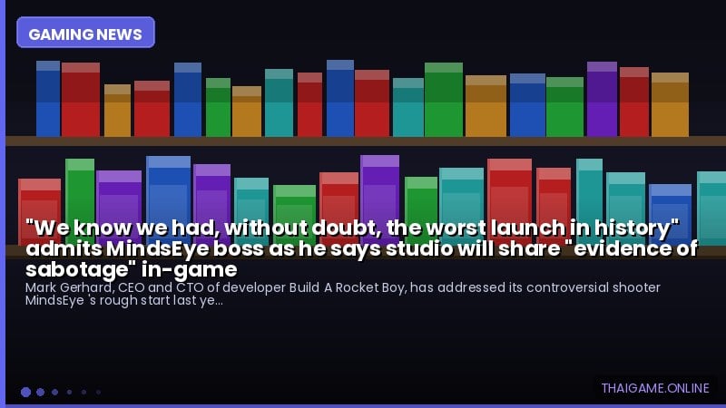 "We know we had, without doubt, the worst launch in history" admits MindsEye boss as he says studio will share "evidence of sabotage" in-game