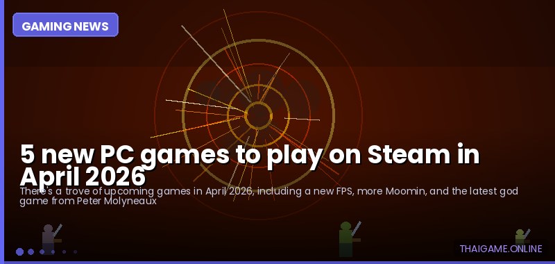 5 new PC games to play on Steam in April 2026