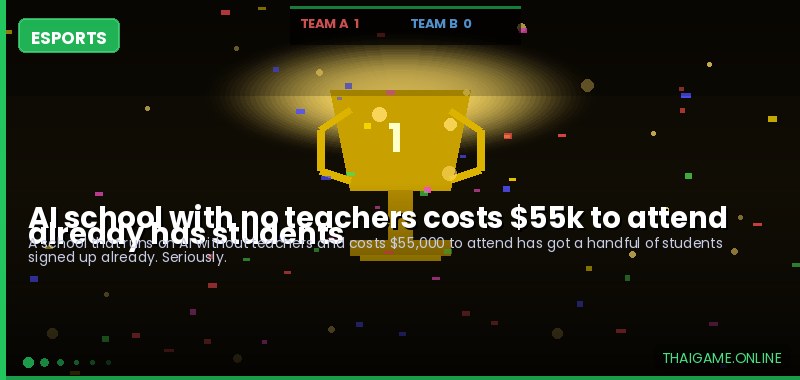 AI school with no teachers costs $55k to attend already has students