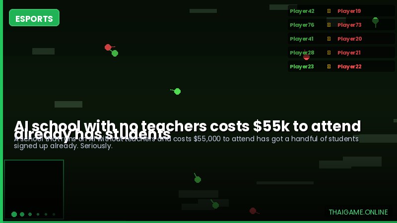 AI school with no teachers costs $55k to attend already has students