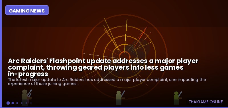 Arc Raiders' Flashpoint update addresses a major player complaint, throwing geared players into less games in-progress