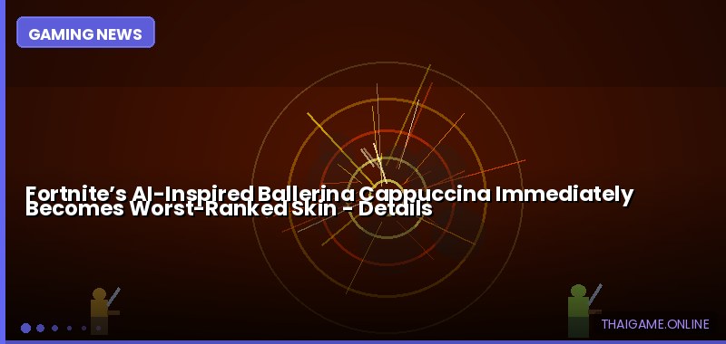 Fortnite’s AI-Inspired Ballerina Cappuccina Immediately Becomes Worst-Ranked Skin — details