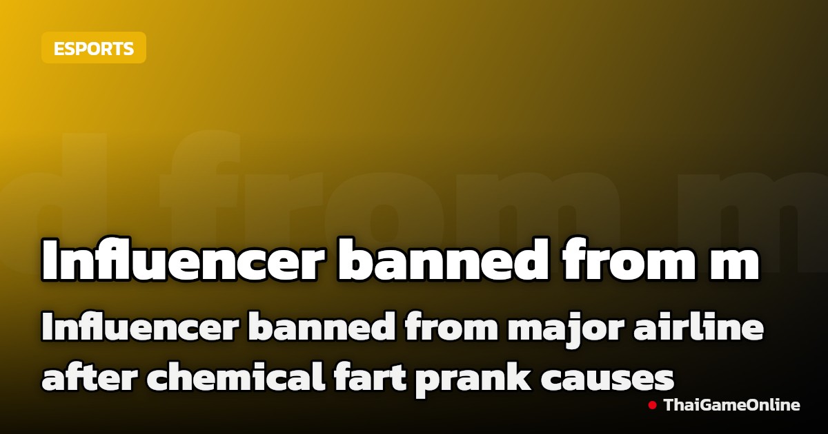 Influencer banned from major airline after chemical fart prank causes midair chaos