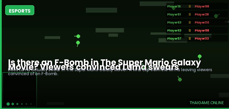 Is there an F-Bomb in The Super Mario Galaxy Movie? Viewers convinced Luma swears