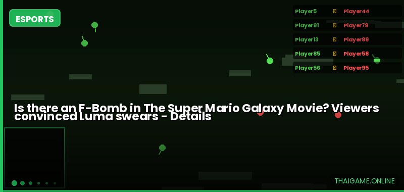 Is there an F-Bomb in The Super Mario Galaxy Movie? Viewers convinced Luma swears — details