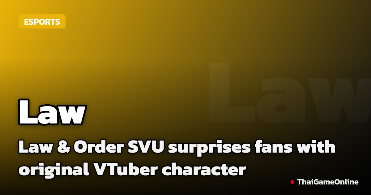 Law & Order SVU surprises fans with original VTuber character