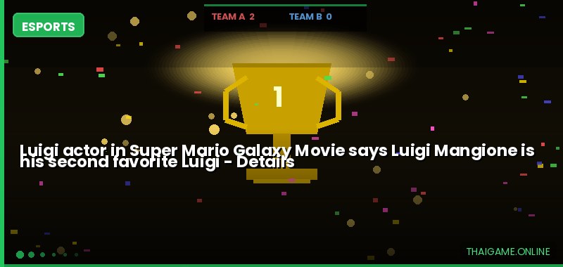 Luigi actor in Super Mario Galaxy Movie says Luigi Mangione is his second favorite Luigi — details