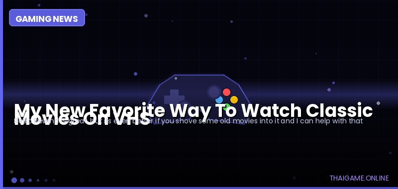 My New Favorite Way To Watch Classic Movies On VHS