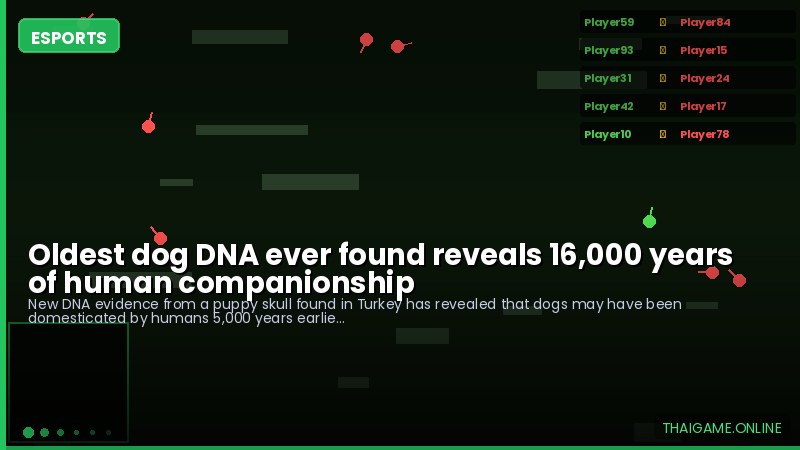 Oldest dog DNA ever found reveals 16,000 years of human companionship