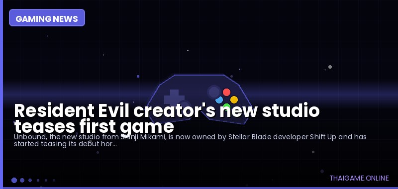 Resident Evil creator's new studio teases first game