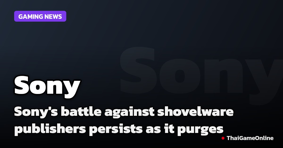 Sony's battle against shovelware publishers persists as it purges another load of crap games from the PlayStation Store