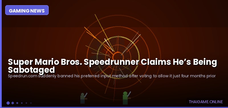 Super Mario Bros. Speedrunner Claims He’s Being Sabotaged