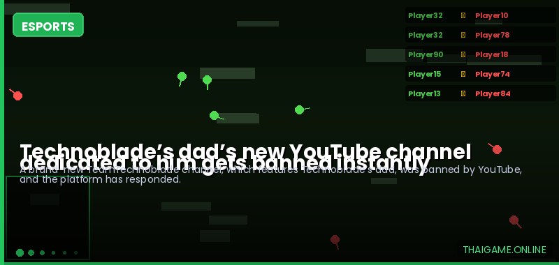 Technoblade’s dad’s new YouTube channel dedicated to him gets banned instantly