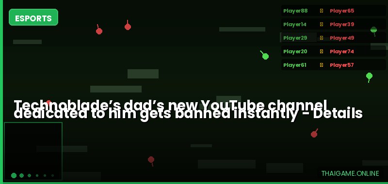Technoblade’s dad’s new YouTube channel dedicated to him gets banned instantly — details
