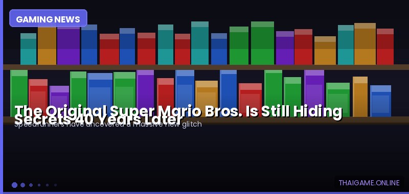 The Original Super Mario Bros. Is Still Hiding Secrets 40 Years Later